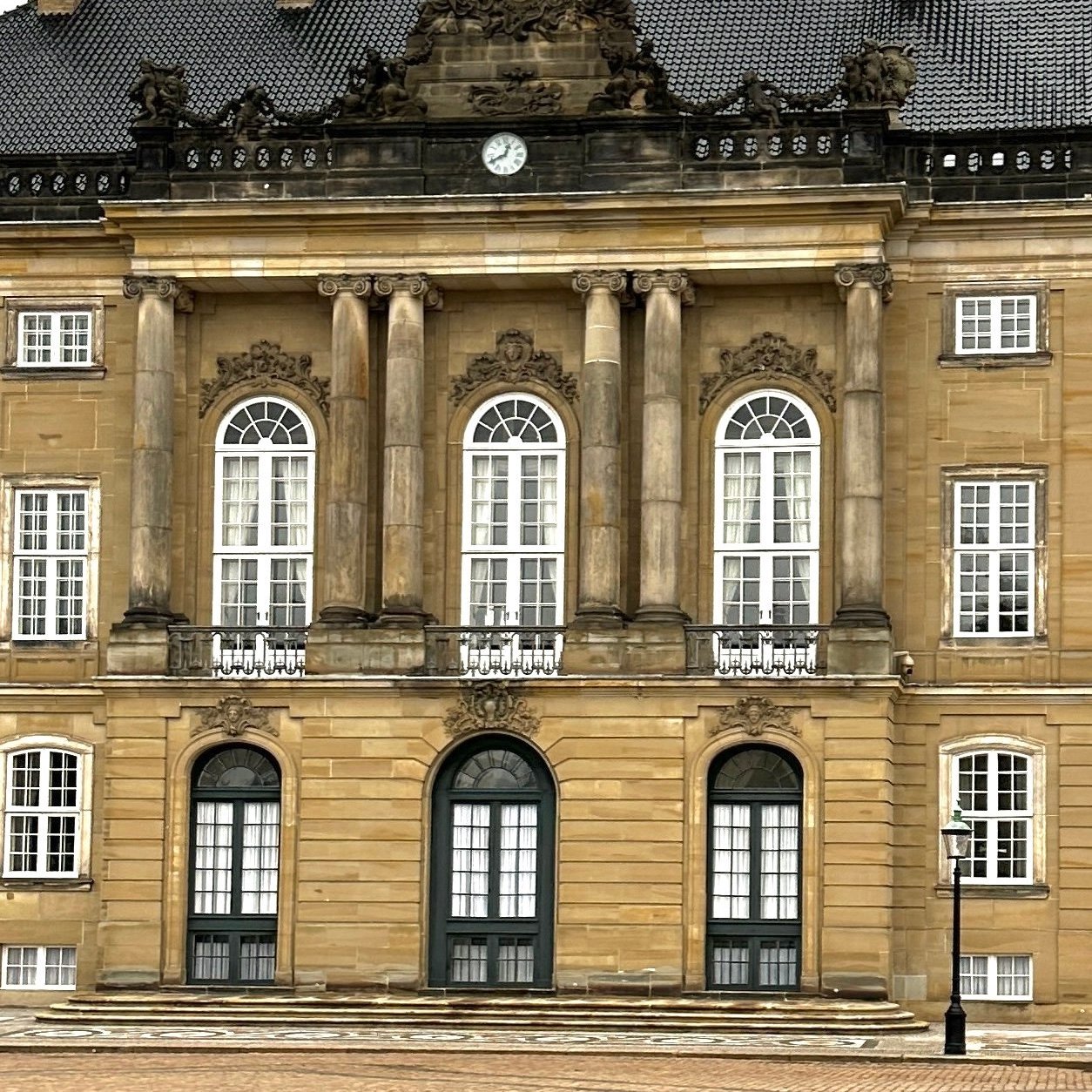 Amalienborg Sarayı meydanı, Kopenhag