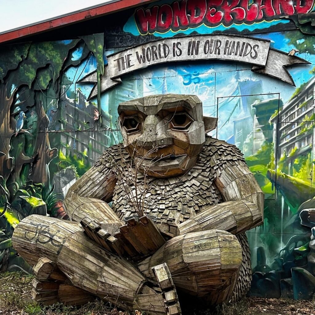 Freetown Christiania’da sokak sanatı, Kopenhag