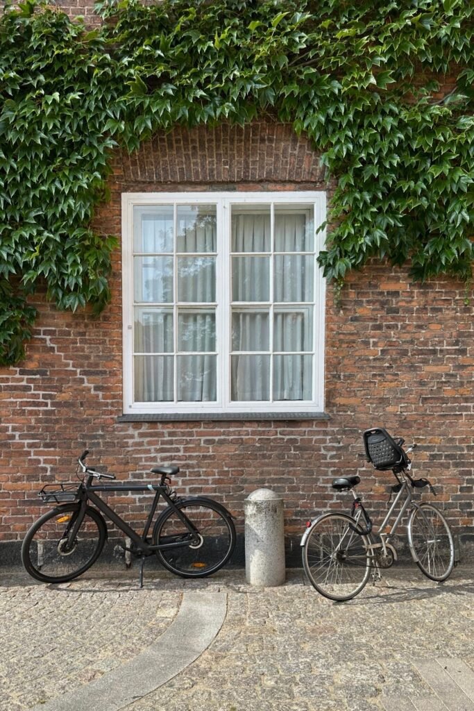 Kopenhag’da bisiklet kültürü: kaldırım kenarında bisikletler ve yerel yaşam, Danimarka