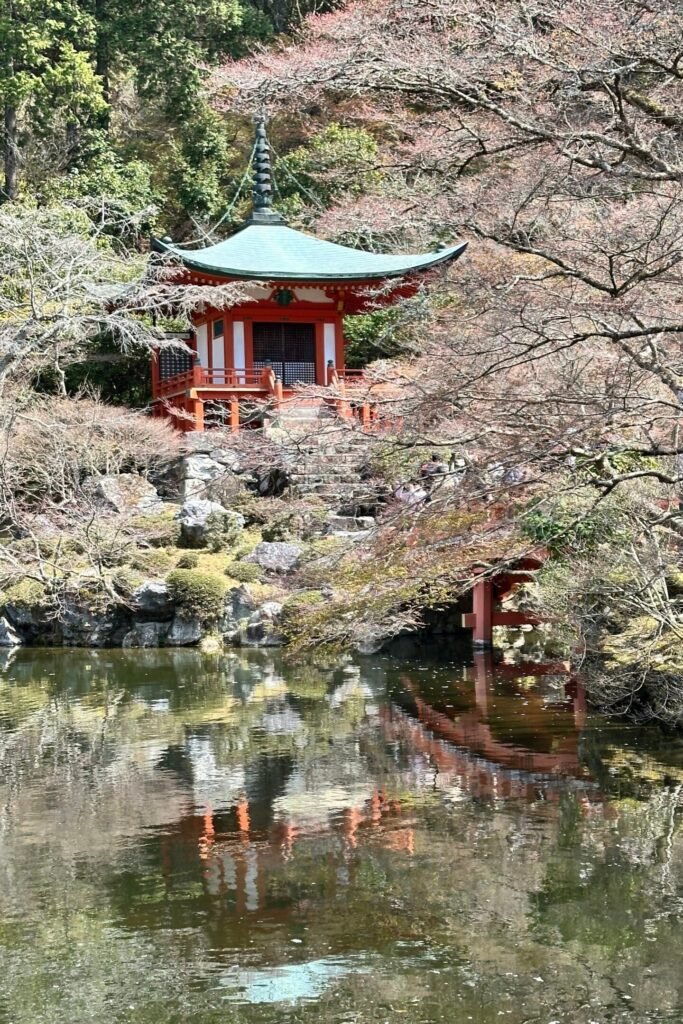 Kyoto Daigo-ji Tapınağı en çok fotoğraflanan manzarası