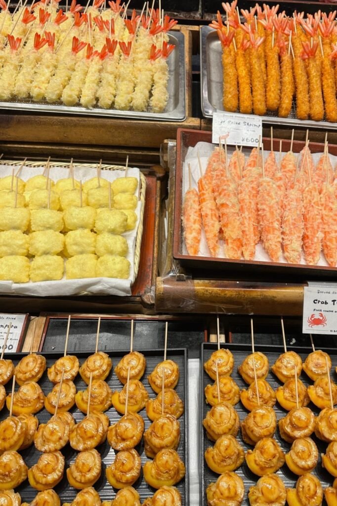 Kyoto Nishiki Market’te sokak lezzetleri