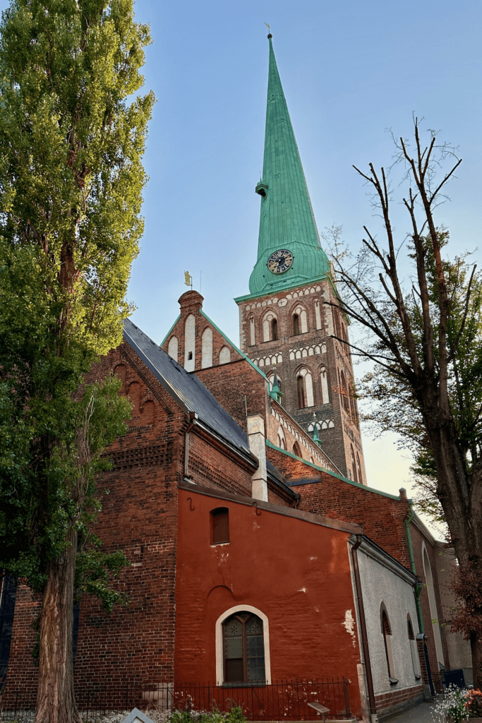 Riga Old Town’da St. Jacob’s Cathedral